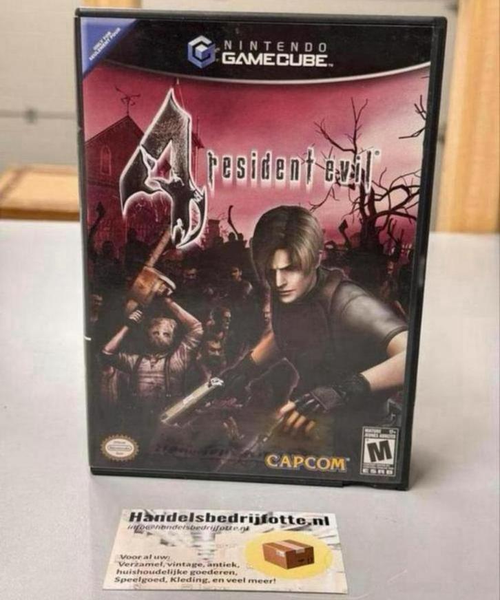 Resident Evil 4 - Nintendo GameCube - USA Import Compleet, Games en Spelcomputers, Games | Nintendo GameCube, Zo goed als nieuw