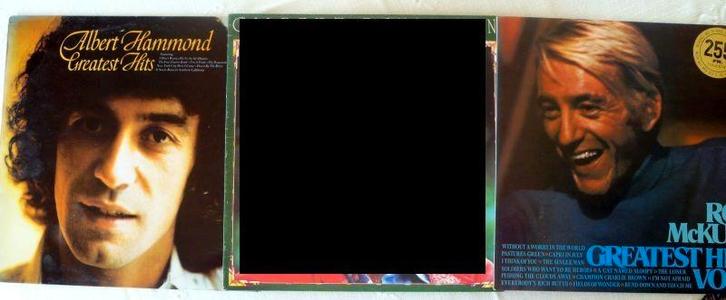 2 x LP Greatest hits: Albert Hammond - Rod McKuen, CD & DVD, Vinyles | Pop, Neuf, dans son emballage, Enlèvement ou Envoi