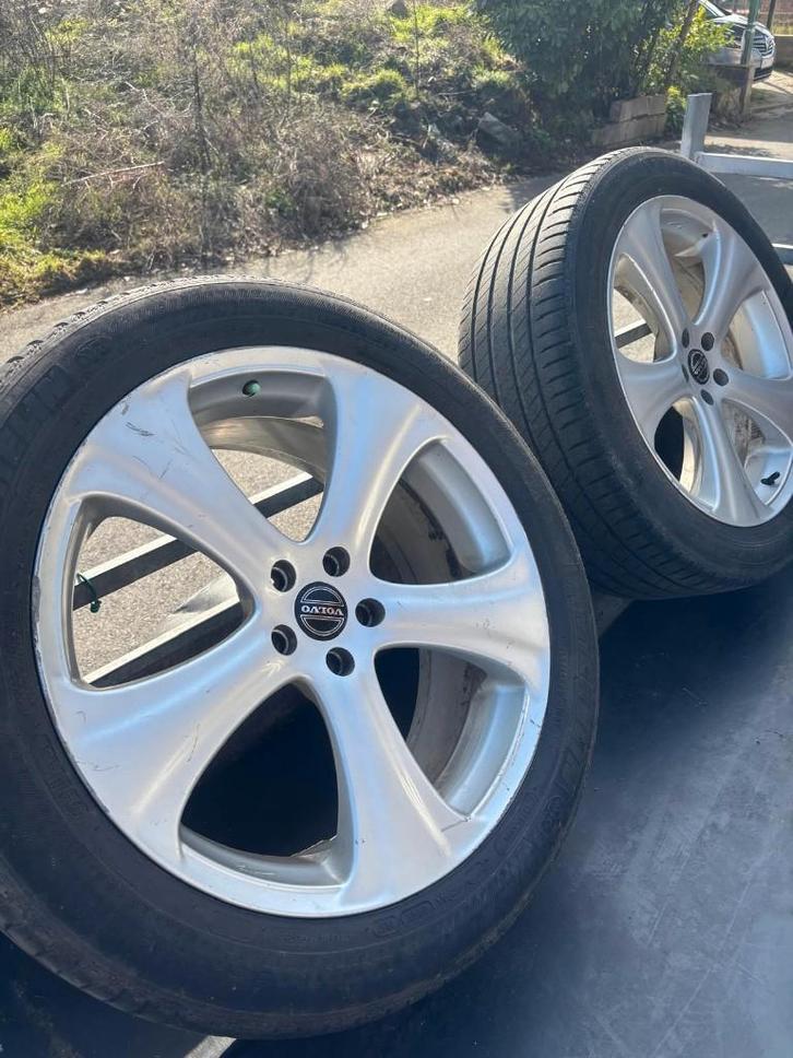 Jantes et pneus 255/45 R 20, Autos : Pièces & Accessoires, Pneus & Jantes, Pneus et Jantes, Pneus été, 20 pouces, 255 mm, Véhicule de tourisme