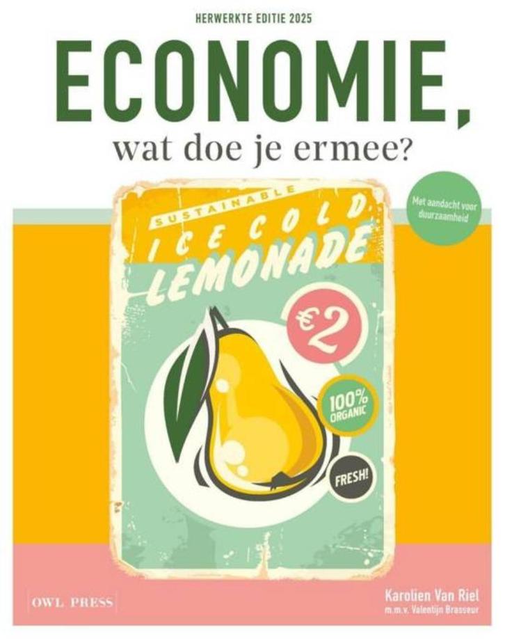 Economie wat doe je ermee?, Boeken, Economie, Management en Marketing, Nieuw, Economie en Marketing, Ophalen