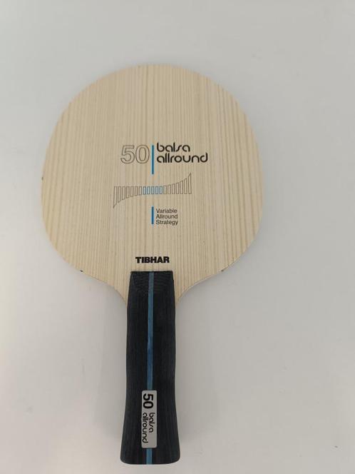 Tibhar Balsa Allround 50 houtje, Sport en Fitness, Tafeltennis, Nieuw, Tafel Indoor, Wedstrijdformaat, Ophalen of Verzenden