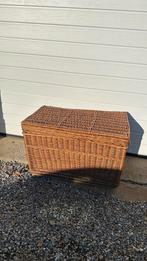Grote rieten mand, Hobby en Vrije tijd, Picknickmanden, Ophalen, Zo goed als nieuw