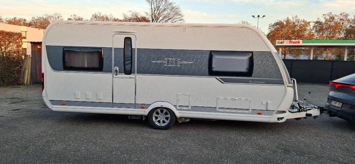 Hobby 540UL, Caravans en Kamperen, Caravans, Particulier, tot en met 4, 1250 - 1500 kg, Rondzit, Hobby, 2 aparte bedden, 6 tot 7 meter