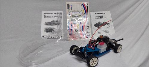 protech nitro dodge viper, Hobby en Vrije tijd, Modelbouw | Radiografisch | Auto's, Zo goed als nieuw, Nitro, Ophalen of Verzenden