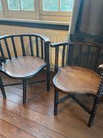 Set van 2 bobbin hoekstoelen, Antiek en Kunst, Ophalen