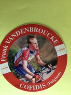wielersticker  1999  team cofidis frank vandenbroucke, Verzenden, Zo goed als nieuw