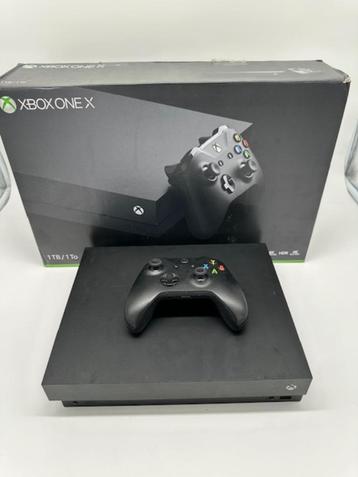 Xbox One X Console - 1TB | Compleet met doos beschikbaar voor biedingen