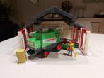 Playmobil schuur met pikdorser, Kinderen en Baby's, Speelgoed | Playmobil, Ophalen of Verzenden, Gebruikt, Los Playmobil