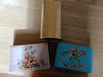 Vintage metalen blikken snoeptrommels Jacques en Jules de St, Ophalen, Gebruikt, Overige, Overige merken