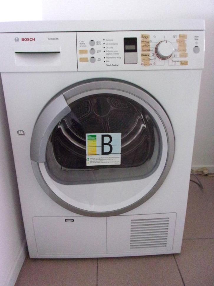 Bosch Avantixx Klasse B condensatiedroger, Elektronische apparatuur, Droogkasten, Gebruikt, Condens, Voorlader, 85 tot 90 cm, Ophalen