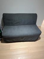 Ikea Lycksele 2-zits slaapbank, Huis en Inrichting, Slaapkamer | Slaapbanken, Ophalen, Gebruikt, Tweepersoons, Grijs