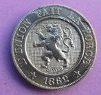 1862 10 centimes Léopold 1er, Postzegels en Munten, Munten | België, Verzenden, Metaal, Losse munt