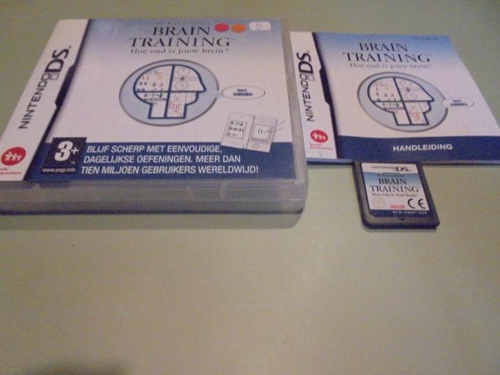 Nintendo DS Brain Training (CIB), Consoles de jeu & Jeux vidéo, Jeux | Nintendo DS, Utilisé, Puzzle et Éducatif, À partir de 3 ans