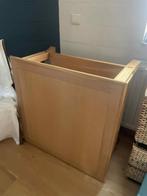 Eiken salontafel, Huis en Inrichting, Tafels | Salontafels, Ophalen, 50 tot 100 cm, 50 tot 100 cm, Zo goed als nieuw