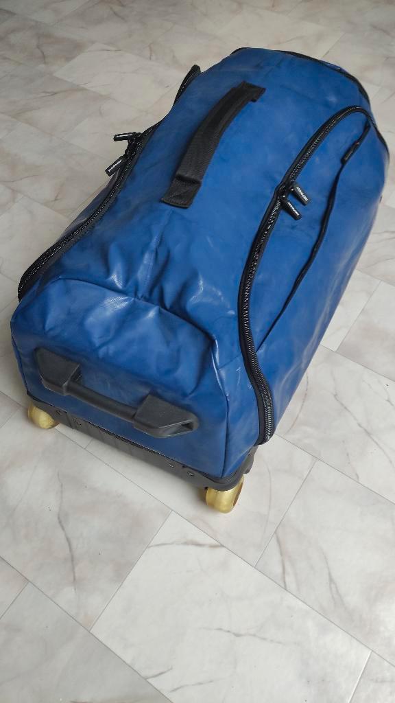 sac/chariot de voyage, Bijoux, Sacs & Beauté, Sacs | Sacs de voyage & Petits Sacs de voyage, Neuf, Bleu, Poignée extensible, Roulettes