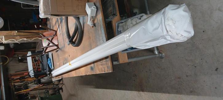 Vlaggenmast / Baniermast - 6m, Telecommunicatie, Antennes en Masten, Nieuw, Mast, Ophalen