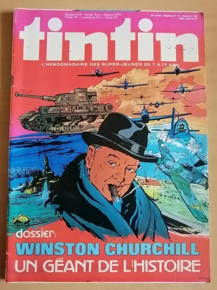 Le journal de Tintin numéro 12 - 1980, Verzamelen, Tijdschriften, Kranten en Knipsels, Krant, Ophalen of Verzenden