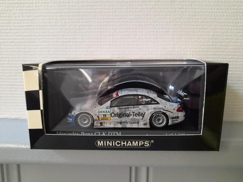 Mercedes CLK DTM Minichamps 1/43, Hobby en Vrije tijd, Modelauto's | 1:43, Zo goed als nieuw, Auto, MiniChamps, Ophalen of Verzenden