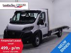 Fiat Ducato 2.2 MJet 140 pk L4 Autotransporter Airco, BPM vr, Wit, Bedrijf, 265 g/km, Cruise Control
