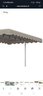 Zonnescherm Hartmann 3m75 op 2m50, Tuin en Terras, Zonneschermen, Ophalen, Zo goed als nieuw