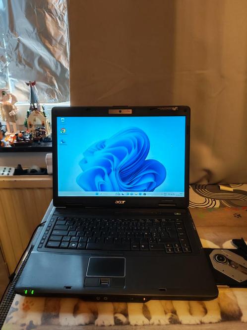 LAPTOP ACER TRAVELMATE 6593 en dell latitude E6500, Computers en Software, Windows Laptops, Gebruikt, 15 inch, HDD, SSD, 2 tot 3 Ghz