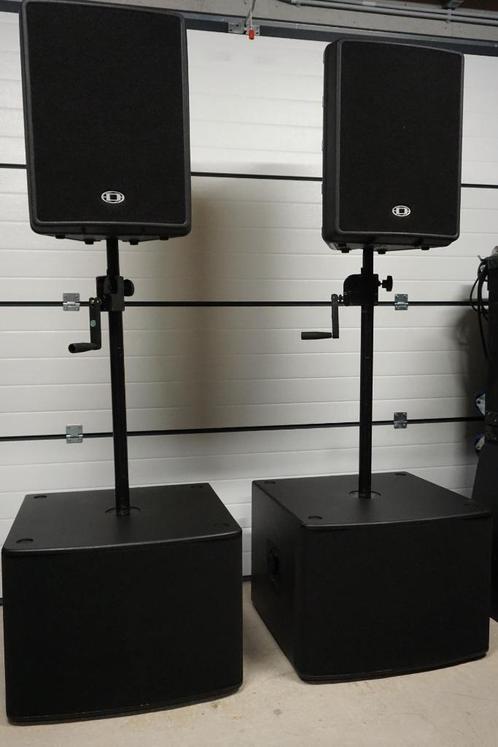 Dynacord speaker set D12-3 en PSE215 copy, Audio, Tv en Foto, Professionele apparaten, Zo goed als nieuw, Audio, Ophalen