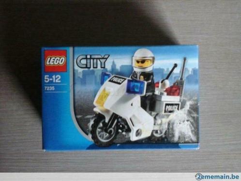 Lego City 7235 politiemotor, Kinderen en Baby's, Speelgoed | Duplo en Lego, Nieuw, Lego, Complete set, Ophalen of Verzenden