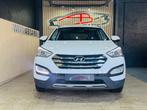 Hyundai Santa Fe 2.0 CRDi 4WD * GARANTIE 12 MOIS *, Auto's, Hyundai, Santa Fe, 4 cilinders, Parkeersensor, Wit
