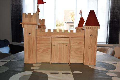 Vinted houten (100%) ridderburcht / Hartung Spiele, Antiek en Kunst, Antiek | Speelgoed, Ophalen of Verzenden