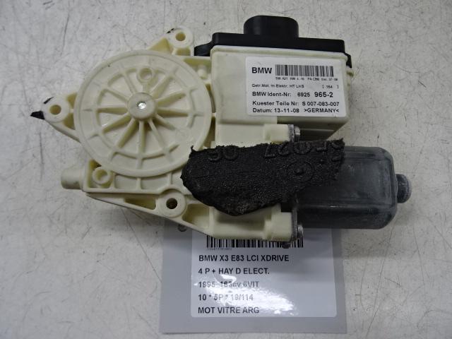 MOTEUR LEVE VITRE ELECTRIQUE ARRIÈRE GAUCHE BMW X3 (E83), Autos : Pièces & Accessoires, Carrosserie & Tôlerie, BMW, Arrière, Gauche