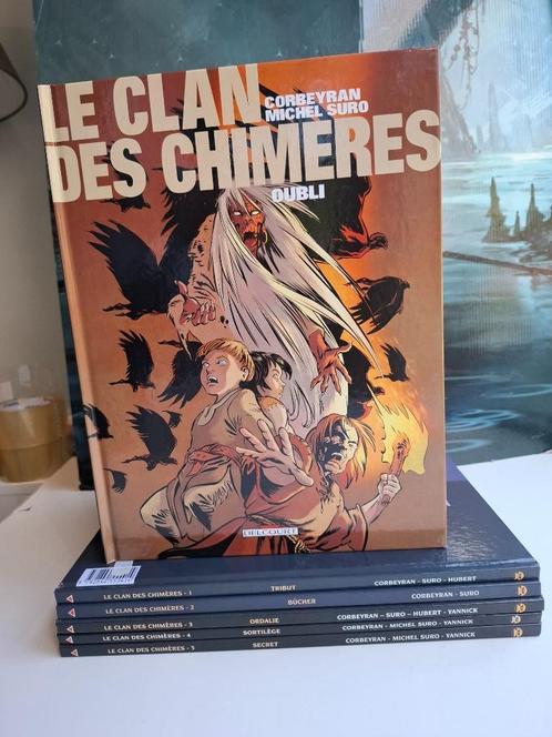 LE CLAN DES CHIMERES TOMES 1 à 6 SERIE COMPLETE TBE TOUS EO!, Boeken, Stripverhalen, Zo goed als nieuw, Complete serie of reeks