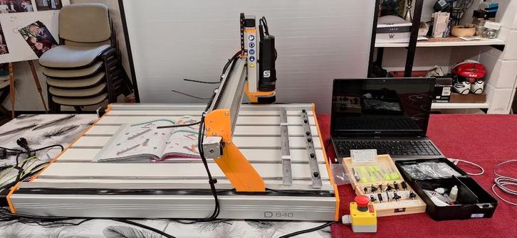 Stepcraft D840 CNC frees, Bricolage & Construction, Outillage | Fraiseuses, Neuf, Électrique, Autres types, Enlèvement