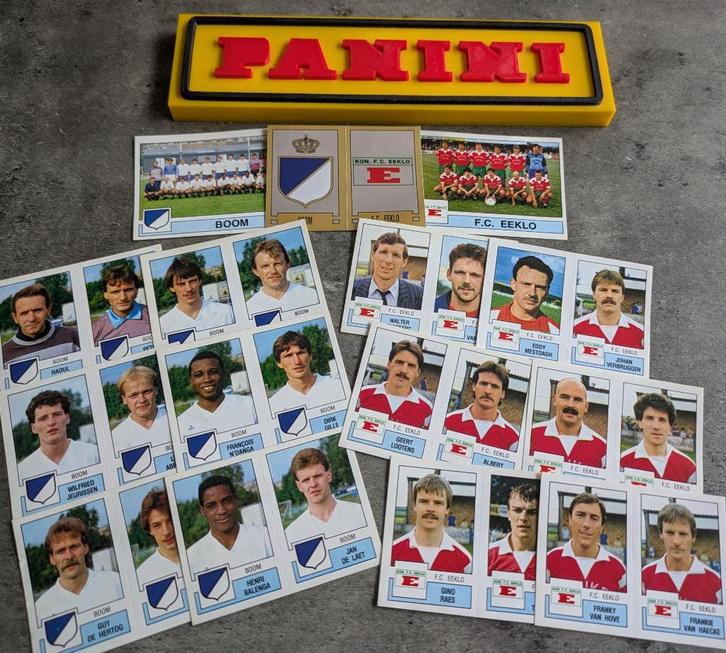PANINI FOOTBALL 88 FC BOOM / EEKLO FC 15 STICKERS 1988, Hobby en Vrije tijd, Stickers en Plaatjes, Nieuw, Verzenden