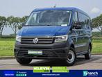 Volkswagen CRAFTER 35 2.0 L3H2 LED Navi!, Auto's, Bestelwagens en Lichte vracht, Automaat, Blauw, Bedrijf, Diesel