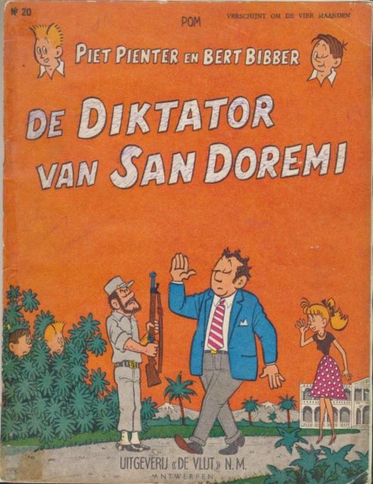 (s22) De Diktator van San Doremi, Boeken, Stripverhalen, Gelezen, Verzenden