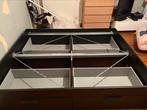 1m40 ikea bed met schuiven, Huis en Inrichting, Slaapkamer | Bedden, Ophalen, Gebruikt