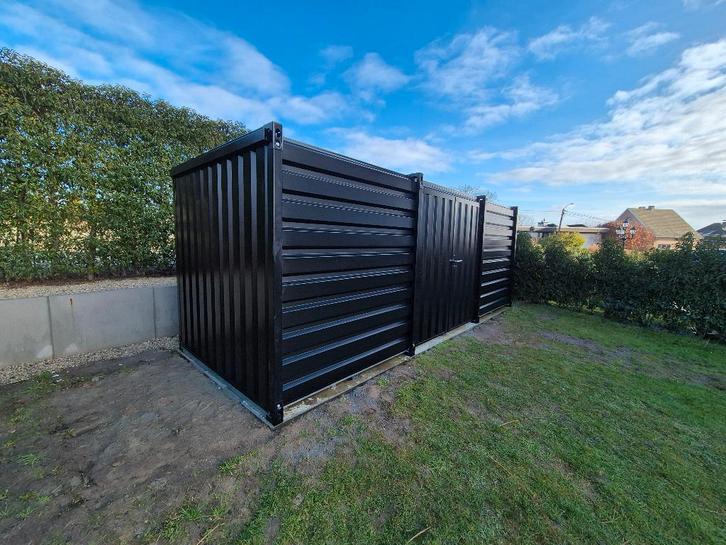 Demontabele opslagcontainer, Jardin & Terrasse, Stockage & Armoires de jardin, Neuf, Stockage de conteneurs, Métal, Enlèvement ou Envoi