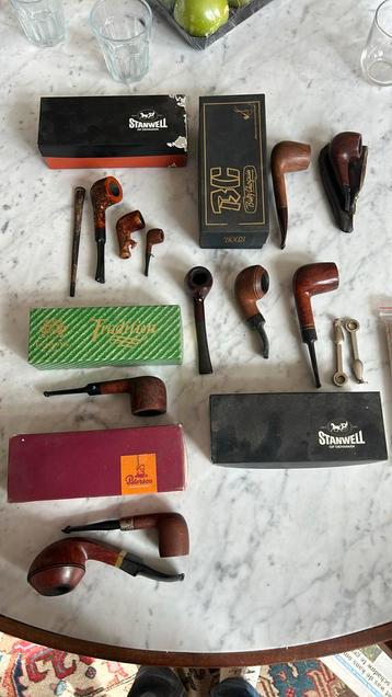 Set pijpen beschikbaar voor biedingen