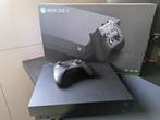 Xbox One X (met doos), Games en Spelcomputers, Ophalen, Gebruikt, 1 TB, Met 1 controller
