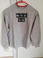 Sweatshirt met opschrift "mother to be", Kleding | Dames, Zwangerschapskleding, JBC, Maat 34 (XS) of kleiner, Grijs, Gedragen