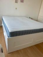 Bed Ikea met opbergruimte + matras, Ophalen, Gebruikt