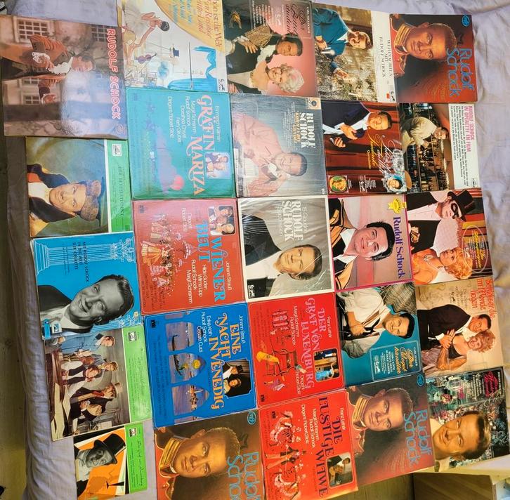 Rodolf schock collectie 25st totaal, Cd's en Dvd's, Vinyl | Klassiek, Zo goed als nieuw, Ophalen of Verzenden
