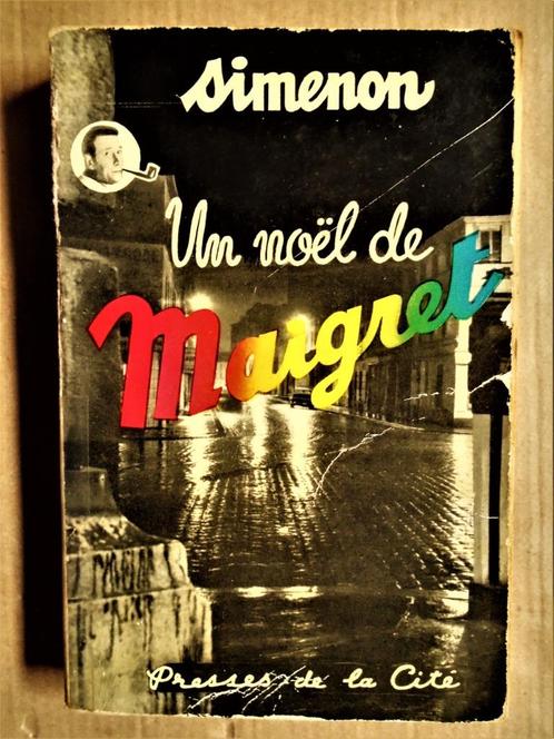 Georges Simenon - Un noël de Maigret - 1954 - 2e druk, Boeken, Detectives, Gelezen, Ophalen of Verzenden