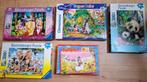 Pakket kinderpuzzels 8-9 jaar, Kinderen en Baby's, Speelgoed | Kinderpuzzels, Ophalen, Meer dan 50 stukjes, Zo goed als nieuw