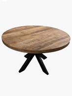 Ronde Eettafel Mangohout 140cm, Huis en Inrichting, Tafels | Eettafels, Ophalen