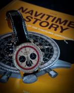 Breitling Navitimer B01 Boeing 747 Limited Edition, Handtassen en Accessoires, Horloges | Heren, Ophalen, Leer, Staal, Breitling
