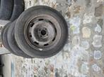 4 Peugeot 2008-velgen + Matador 195/65/R15 winterbanden, Ophalen, Gebruikt, 15 inch, Banden en Velgen