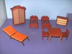 Lot van 8 oude poppenhuis meubeltjes. (jean), Ophalen of Verzenden, Gebruikt, Poppenhuis