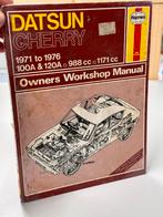 Datsun Cherry 100A 120A Haynes Manual 1971 - 76 988cc 1171cc, Ophalen of Verzenden