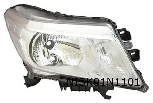 Nissan Navara koplamp Links (halogeen) Origineel!  260604KJ2, Auto-onderdelen, Verlichting, Nissan, Nieuw, Verzenden